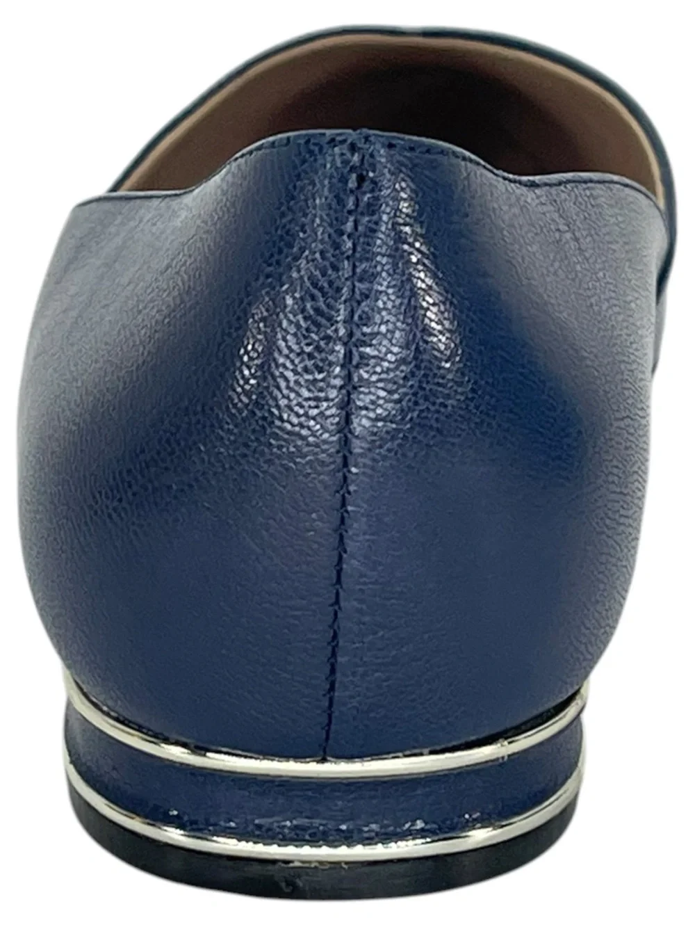 Naturalizer Havana Midnight Blue Leather Womens Flats Size 8.5M